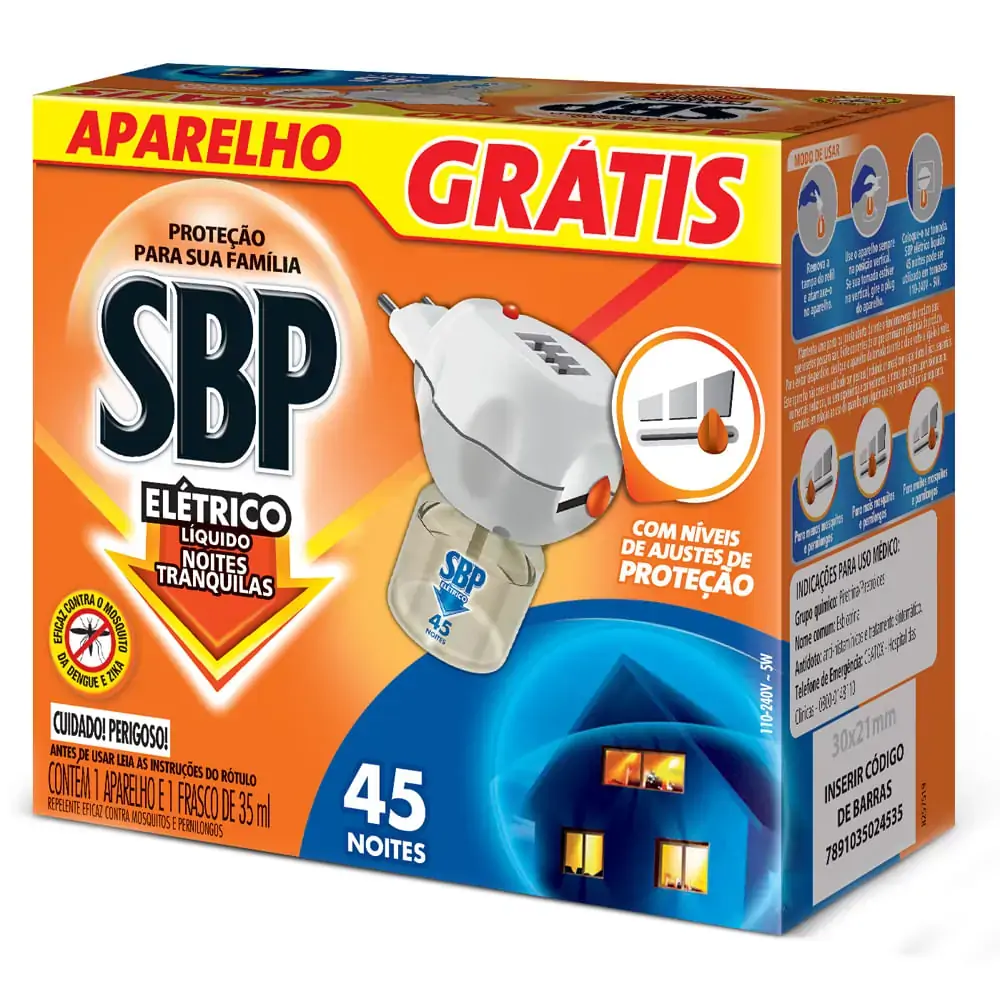 Insettecida Sbp 45 Noites