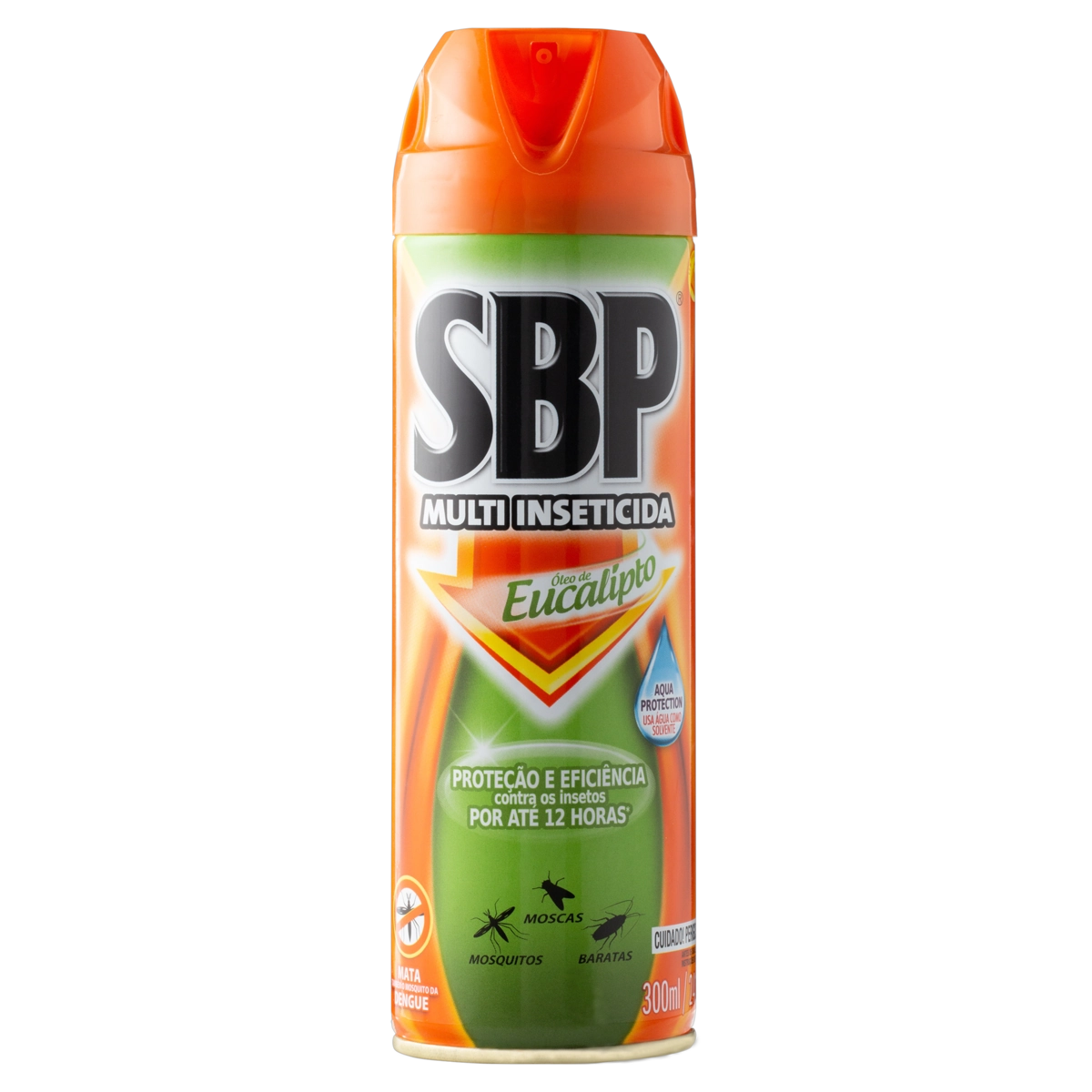 Multi Inseticida Aerossol óleo De Eucalipto Sbp Frasco 300ml Spray