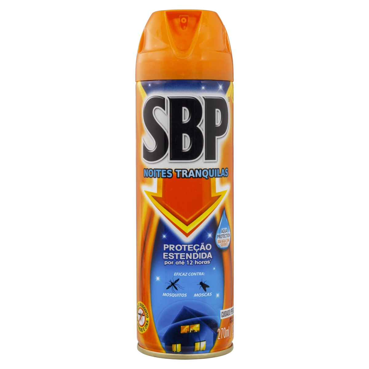 Inseticida Aerossol Sbp Noites Tranquilas Frasco 270ml