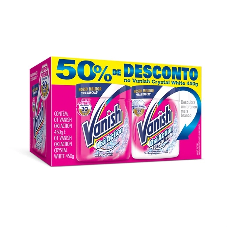 Alv Vanish P O2 450gr White Sc 120gr 50 Po2