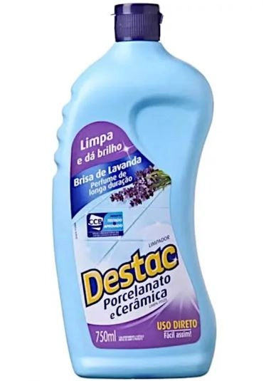 Limpador Multipisos Lavanda Destac Squeeze 750ml