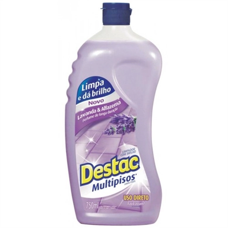 Limp C/brilh Destac Bris Lav 12x500 | Destac Lavanda
