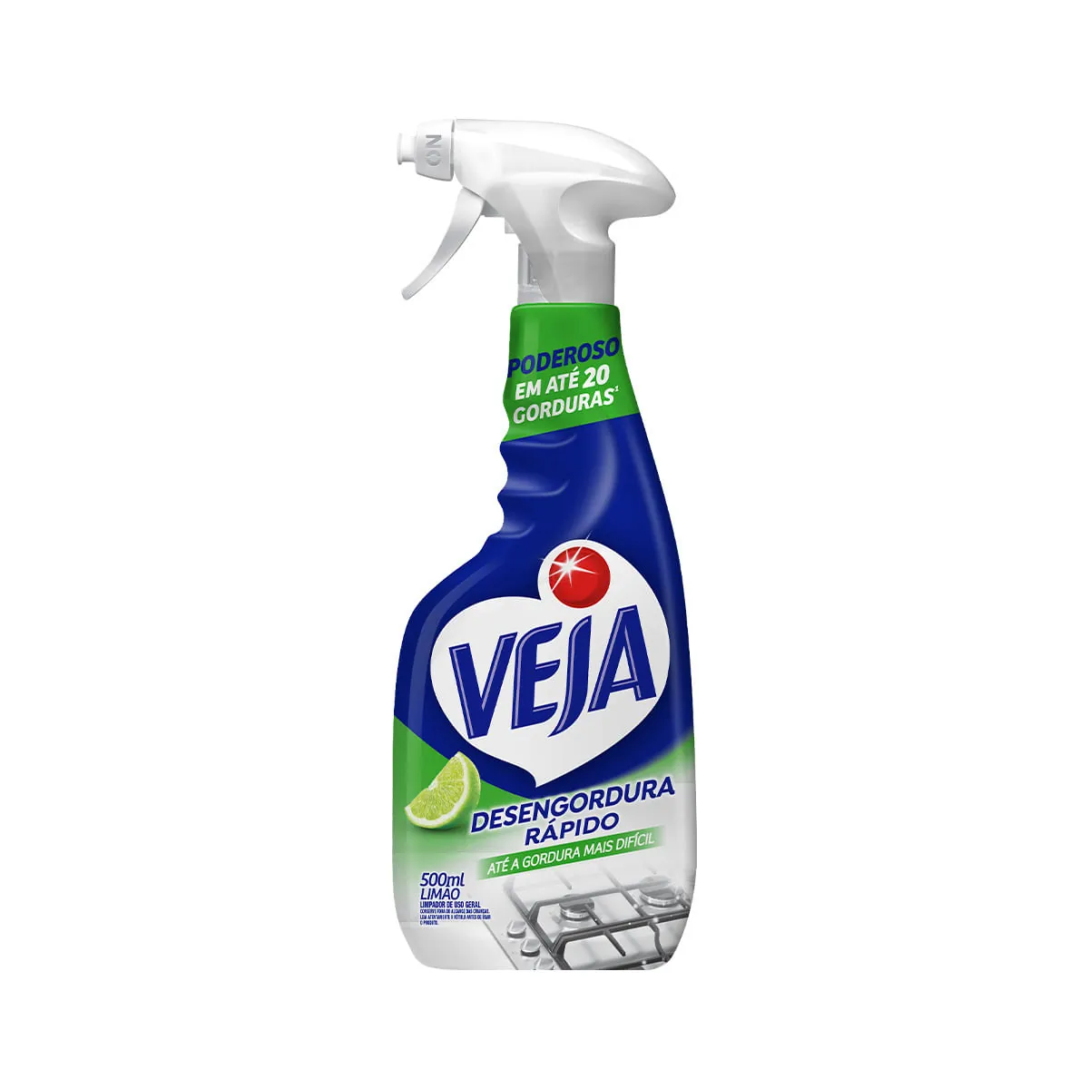 Desengordurante Spray Veja Cozinha Limão 500ml