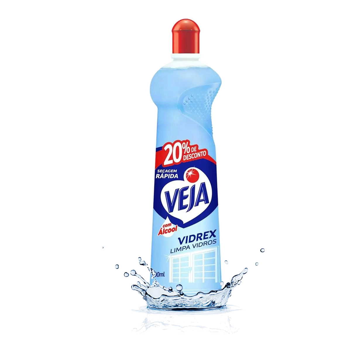 Limpa Vidros Veja Vidrex Tradicional 500ml