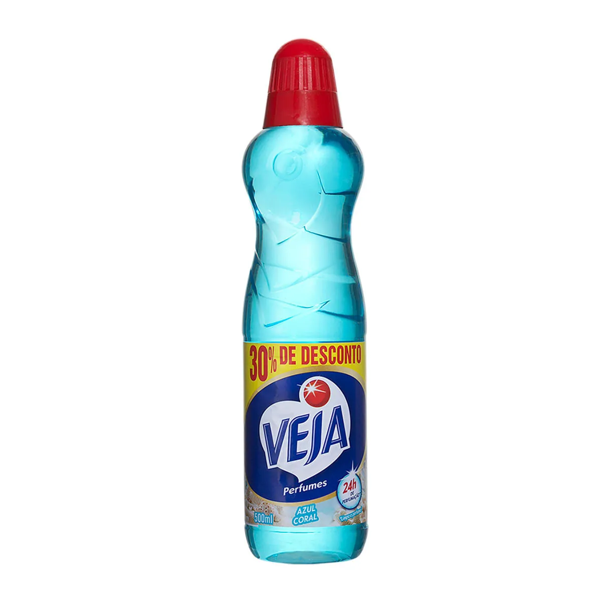 Limpador Uso Geral Azul Coral Veja Perfumes Frasco 500ml Grátis 30 De Desconto