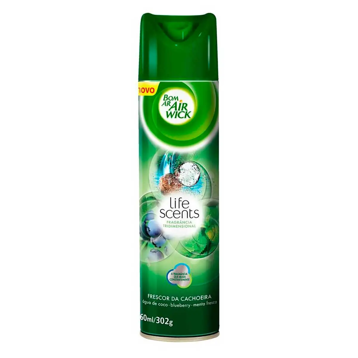 Desod Amb Bom Ar Aero 360ml Frescor Cachoeira