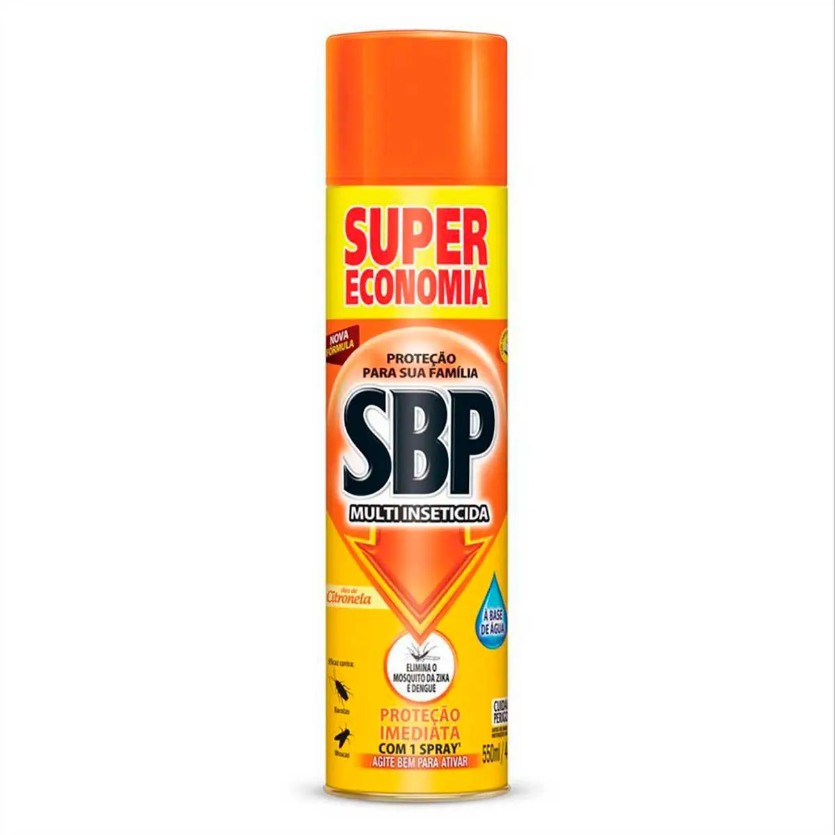 Inseticida Aerossol Multi Citronela SBP 550ml