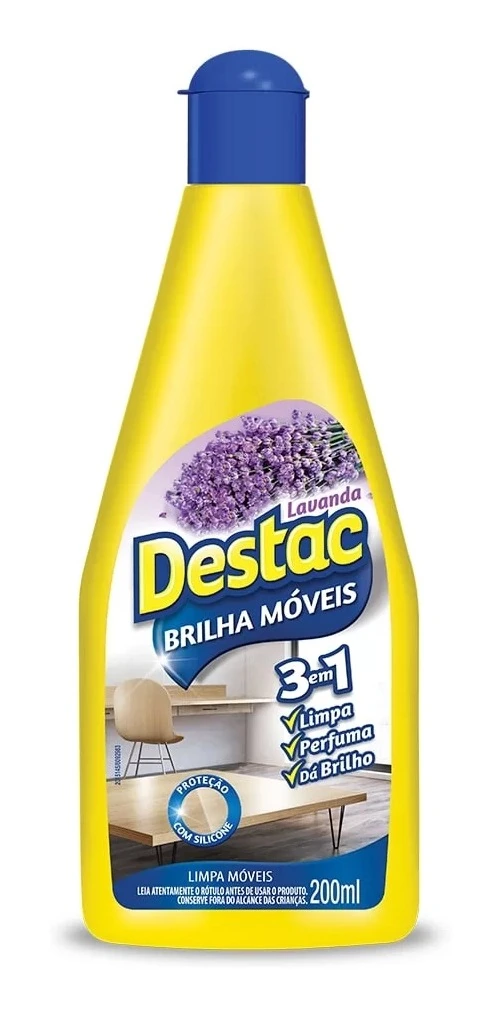 Brilha Móveis Destac Lavanda 200ml