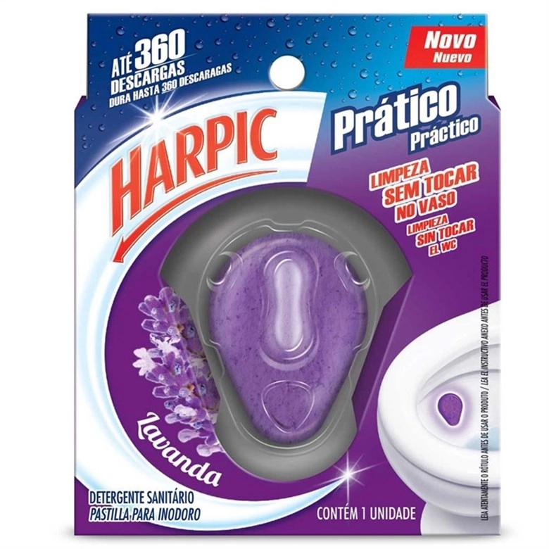 Bloco Higiênico Sanitário Harpic Lavanda