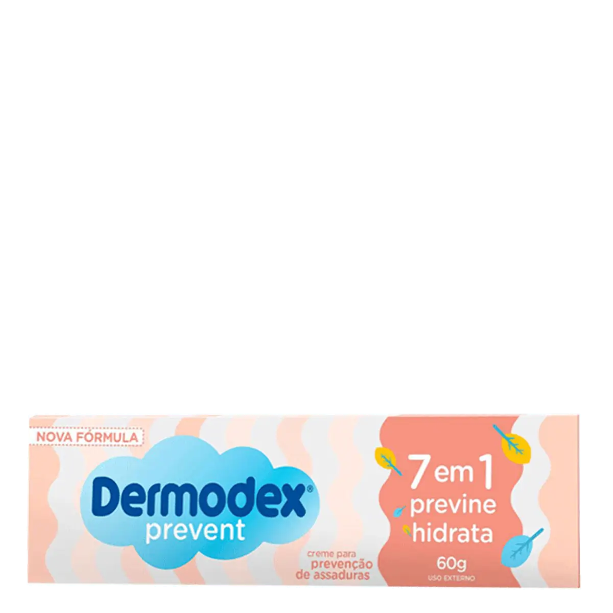 Creme Preventivo De Assaduras Dermodex Prevent Caixa 60g