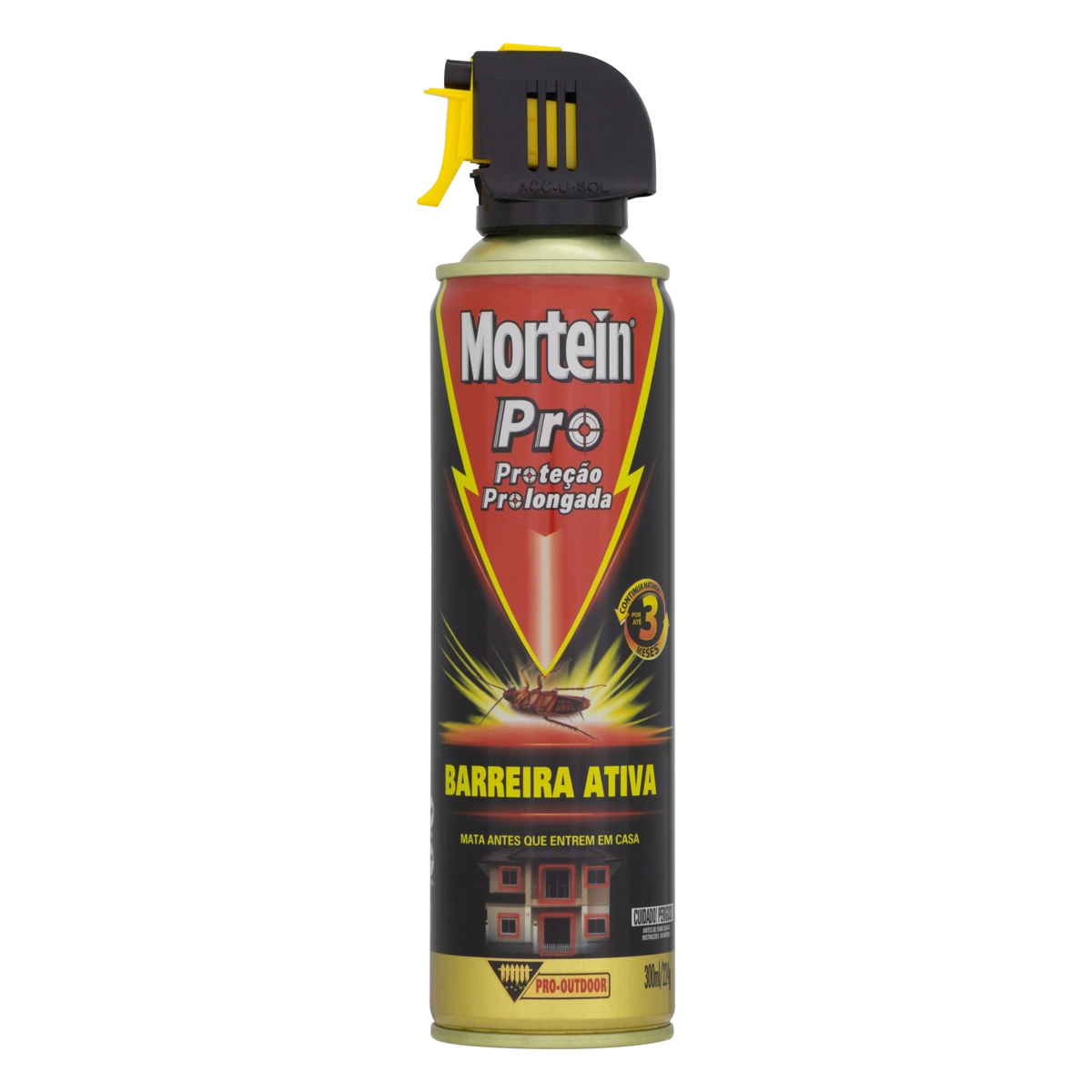 Inseticida Aerossol Barreira Ativa Mortein Pro Frasco 300ml