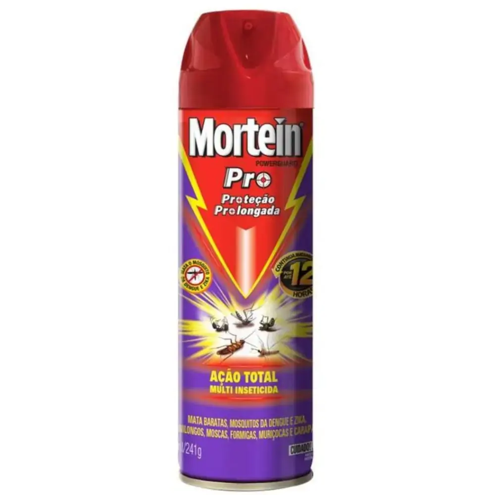 Multi Inseticida Aerossol Ação Total Mortein Pro Frasco 300ml