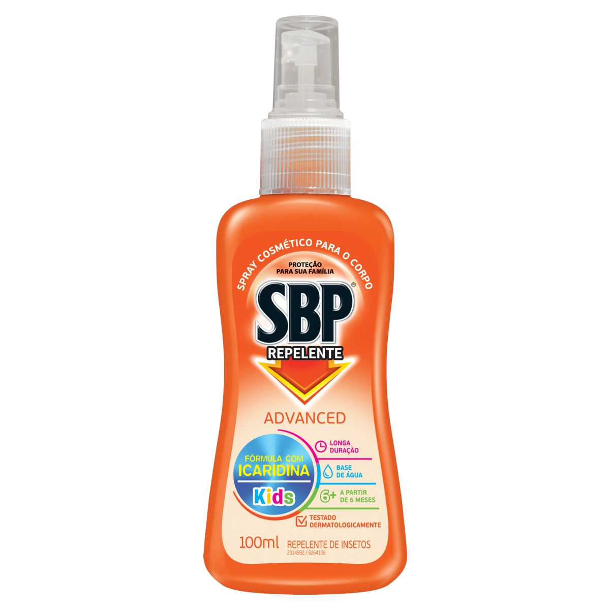 Repelente Infantil Sbp Advanced Kids Frasco 100ml Spray