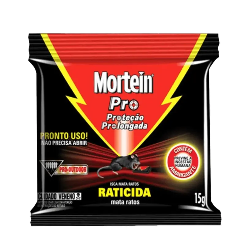 Inseticida para Ratos Iscas Mortein 15g