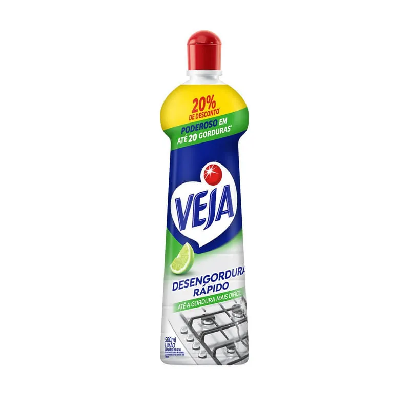 Desengordurante Veja Cozinha Limão 500ml Oferta