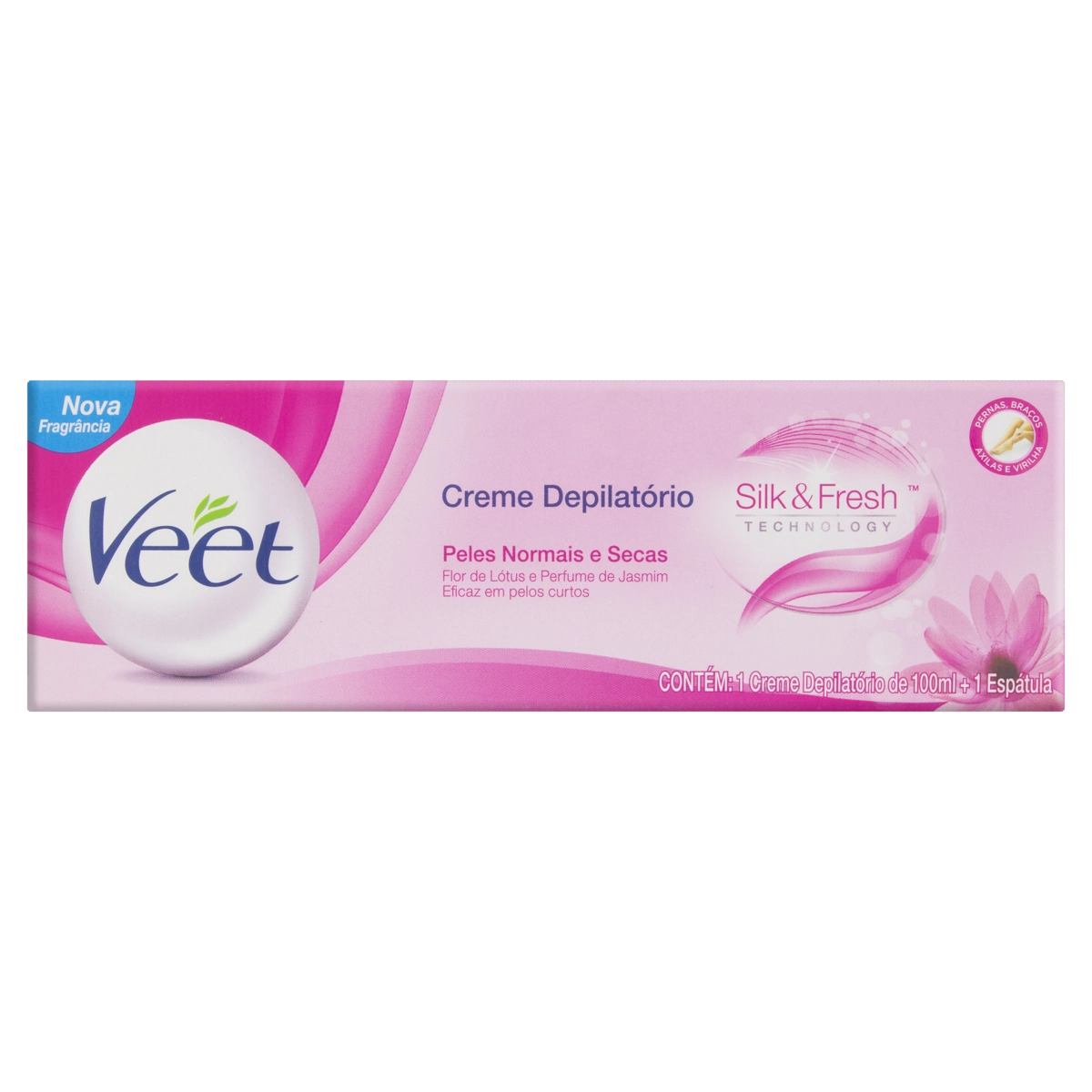 Creme Depilatório Pele Normal E Seca Veet Caixa 100ml