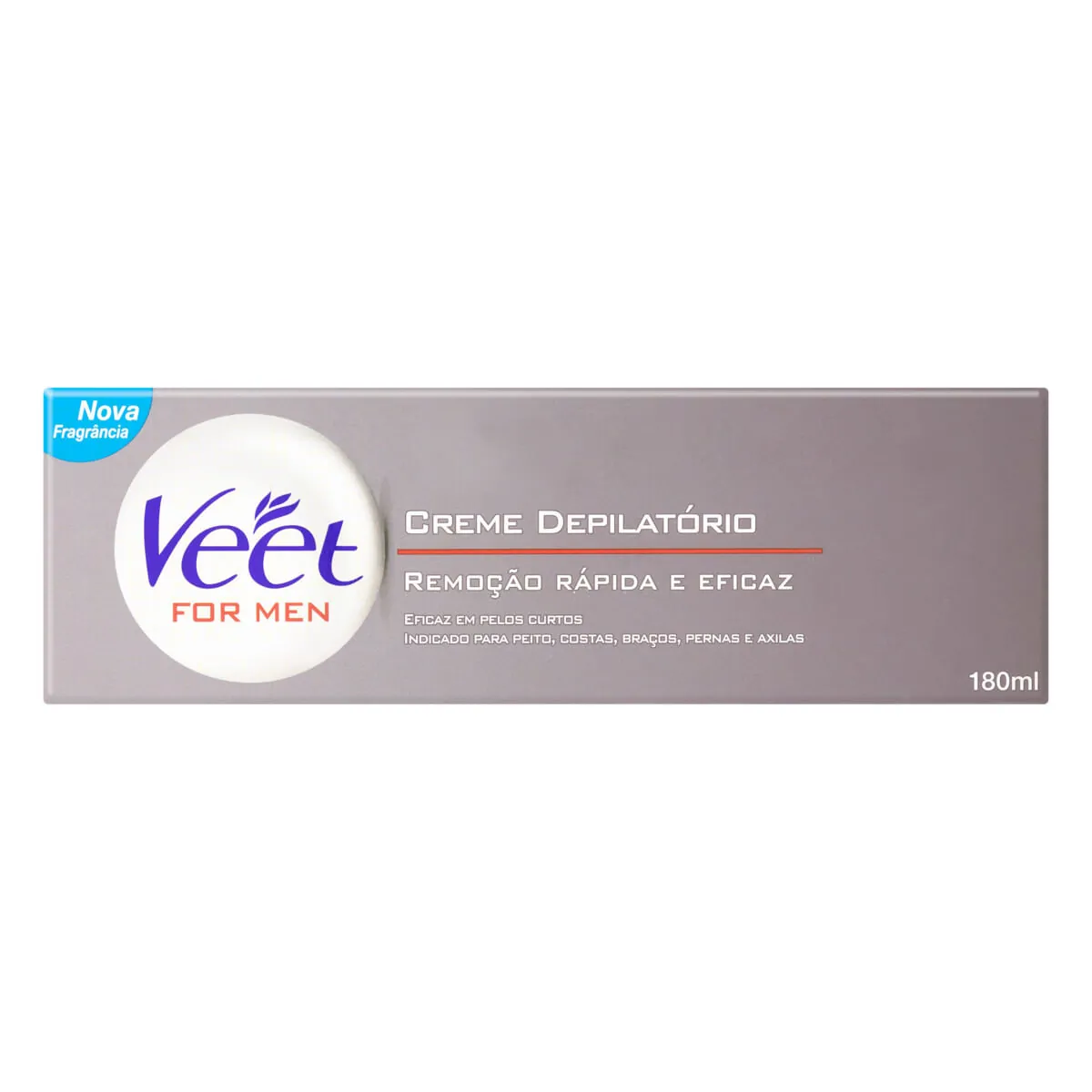 Creme Depilatório Corporal Veet For Men 180 ml