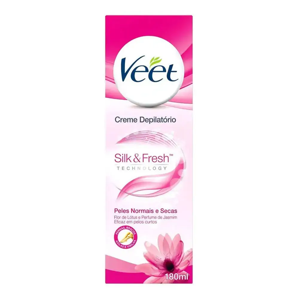 Creme Depilatório Pele Normal E Seca Veet Caixa 180ml