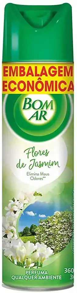 Neutralizador De Odores Flores De Jasmin Bom Ar Air Wick Frasco 360ml Grátis 20 De Desconto