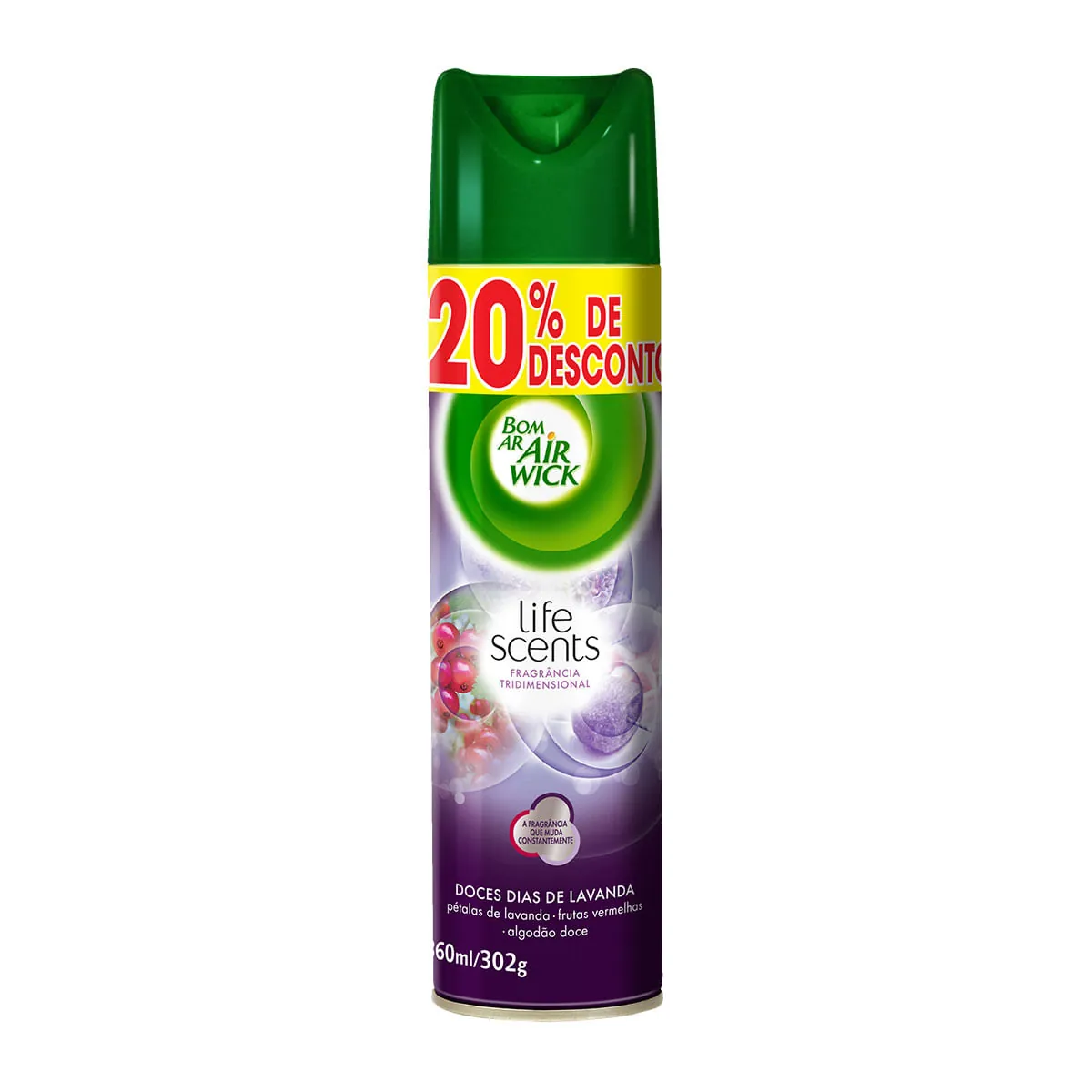 Desod Amb Bom Ar Aero 360ml Doces Dias 20 Off