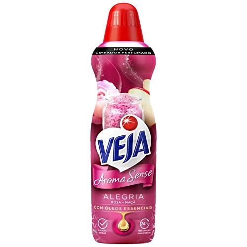 Limpador Perfumado Alegria Veja Aroma Sense Frasco 500ml