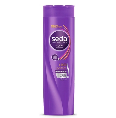 Shampoo Liso Perfeito E Sedoso 325ml Seda