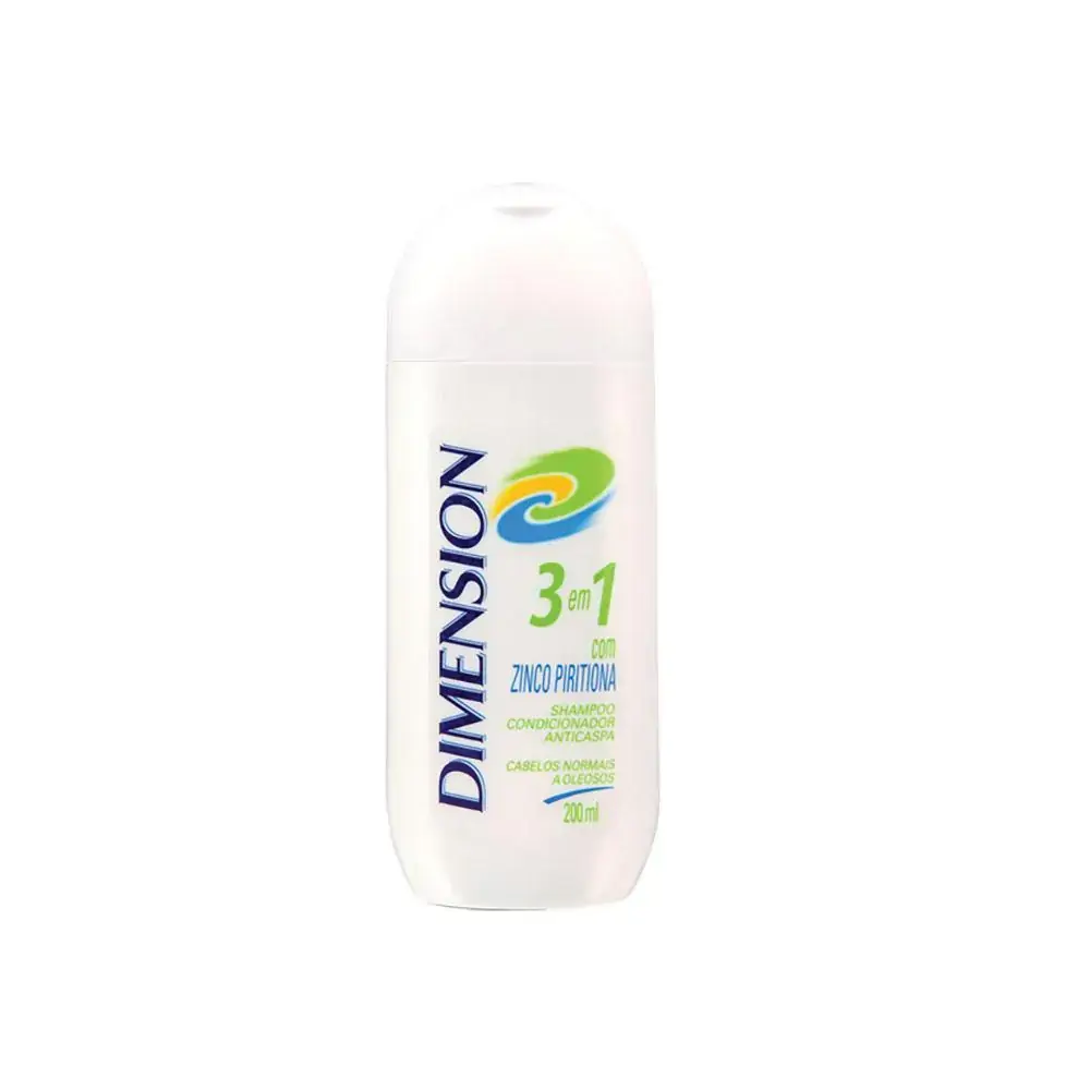 Dimension 3 em 1 Anticaspa Oleosos com Zinco Piritiona 200ml