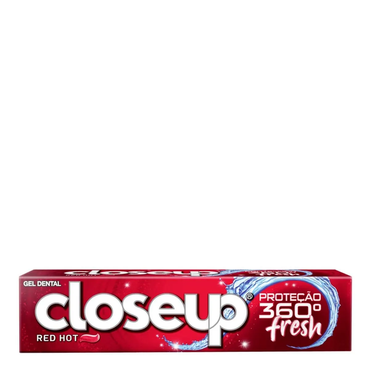 Creme Dental em Close up Proteção 360º Fresh Red Hot Limpeza Profunda 90 g