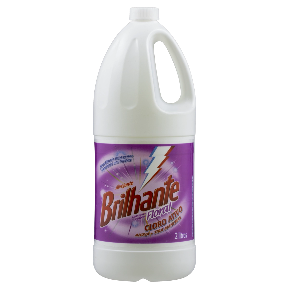 Alvejante Com Cloro Floral Brilhante Frasco 2l