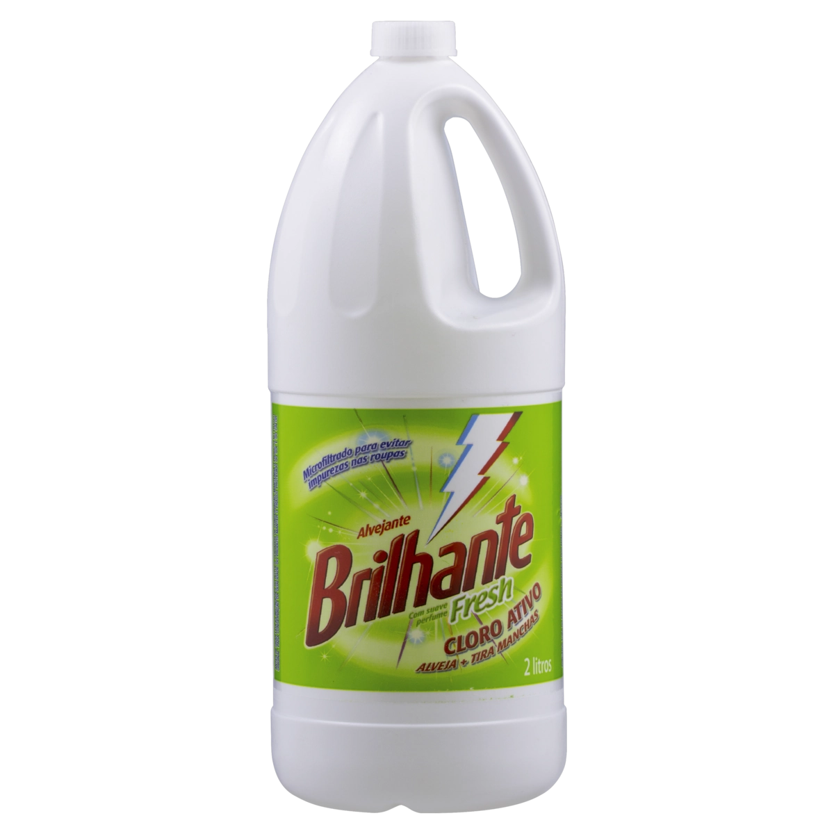 Alvejante Com Cloro Fresh Brilhante Frasco 2l