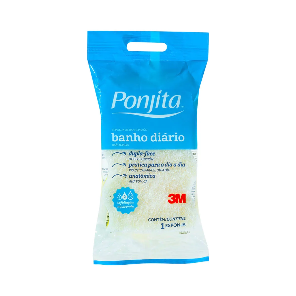 Esponja de Banho Ponjita 1 Unidade
