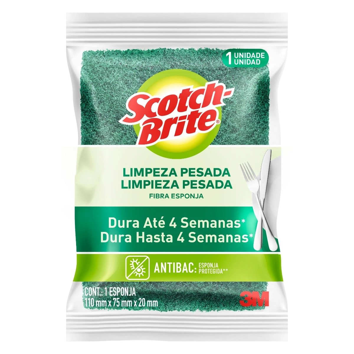 Esponja Multiuso SCOTCH BRITE - 1 Unidade