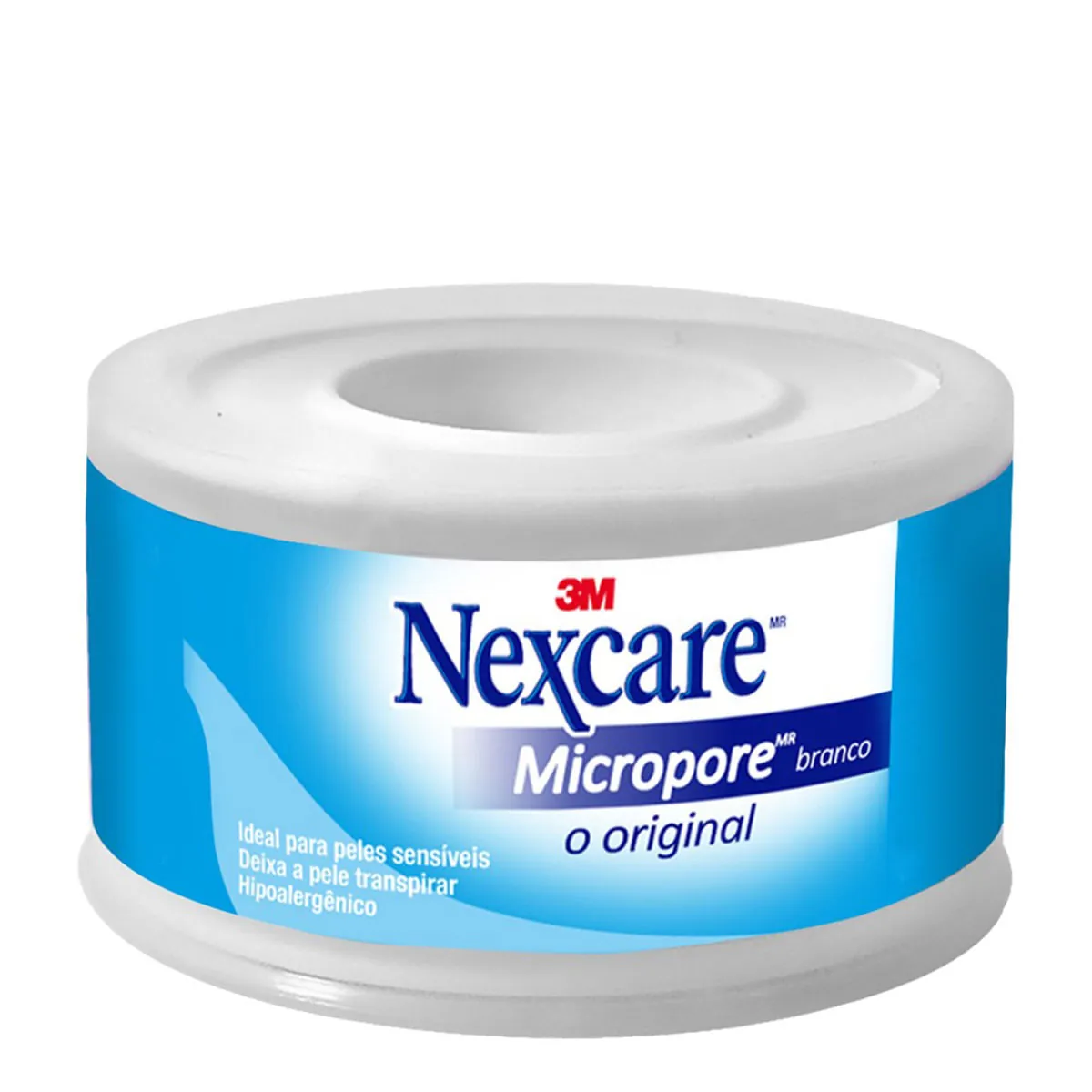 Esparadrapo Nexcare Micropore Branco 25mm x 4,5m 1 Unidade