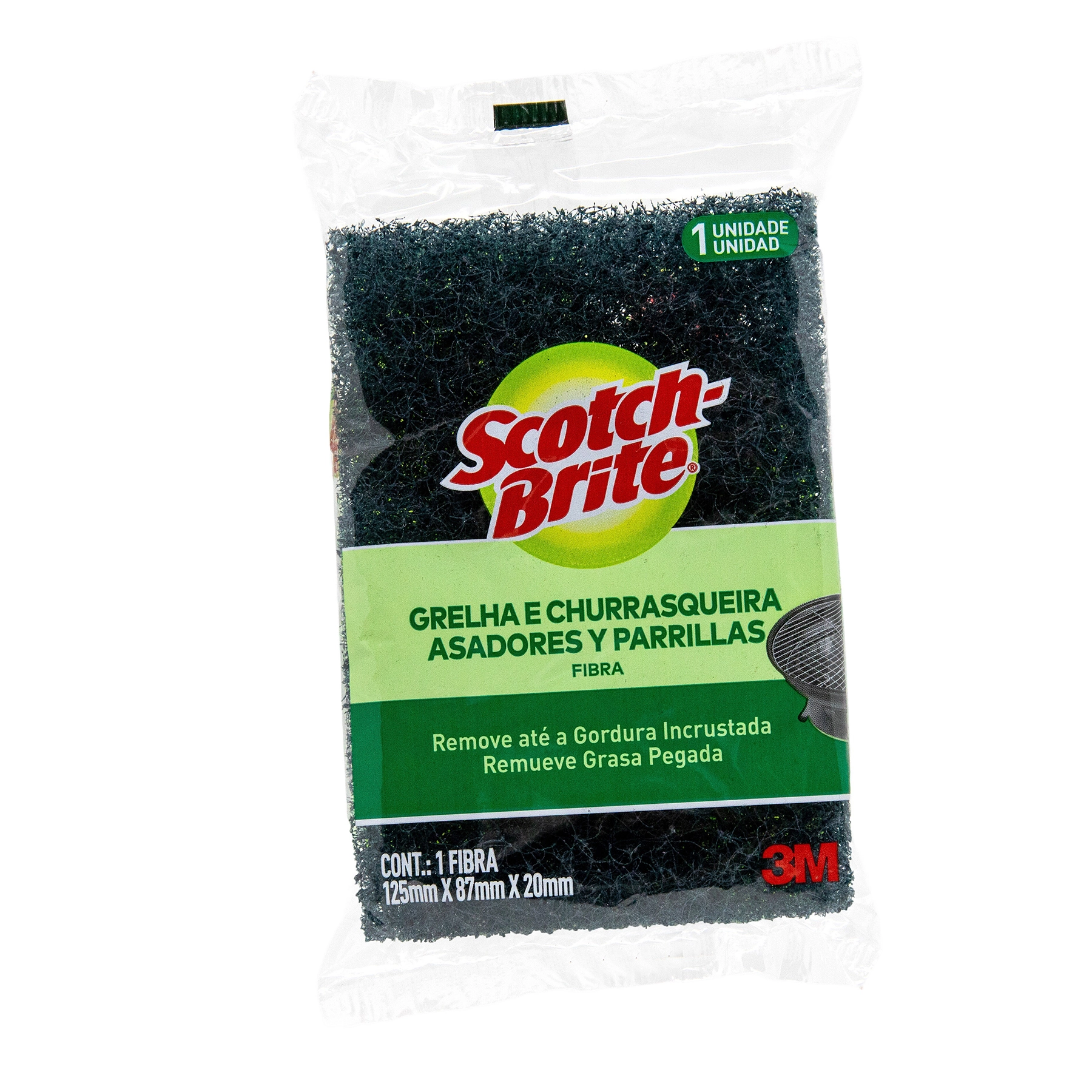 Esponja Grelhas e Churrasqueiras Scotch-Brite - 1 Unidade