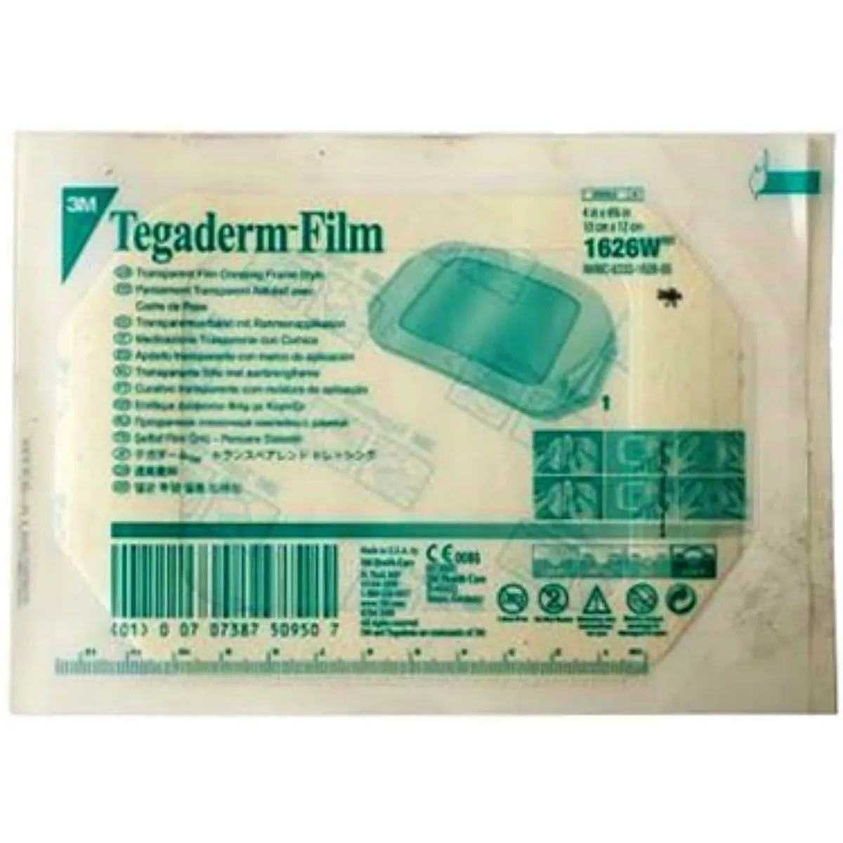 Tegaderm Standard 10Cmx12Cm - 1626W - 3M