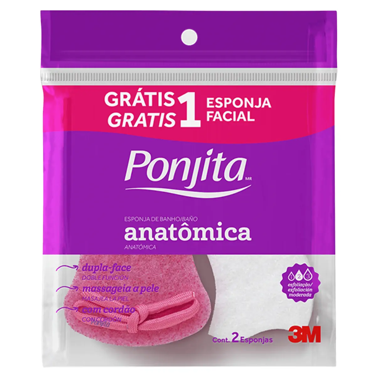 Esponja para Banho 3M PONJITA Acqua