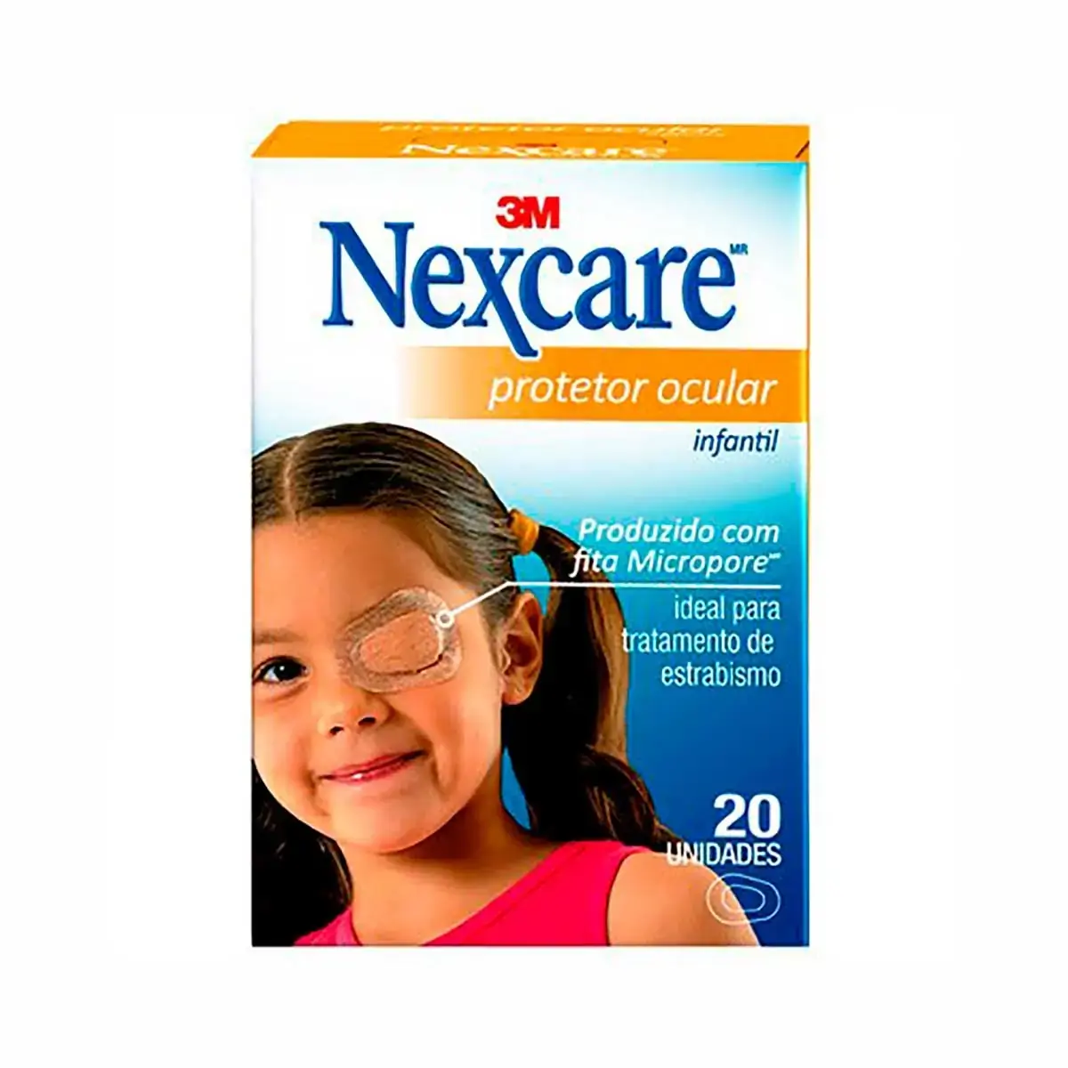 Nexcare 3M Protetor Ocular Infantil 20un