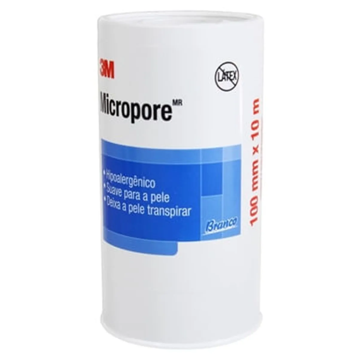 Fita Cirurg Micropore 100x10 Branca 3m