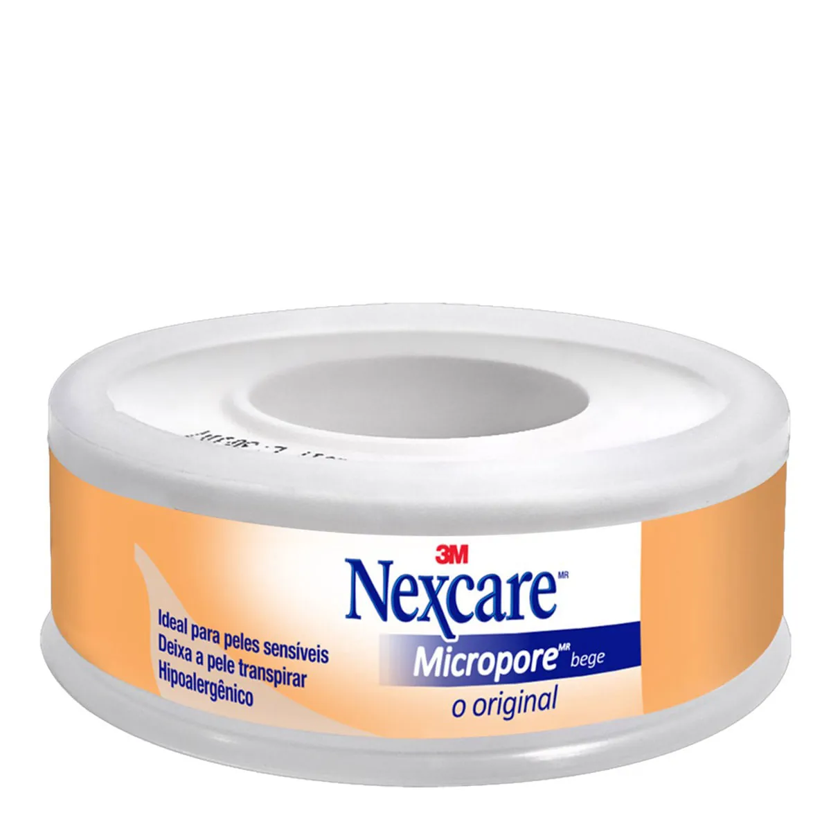 Esparadrapo Nexcare Micropore Bege 12mm x 4,5m 1 Unidade