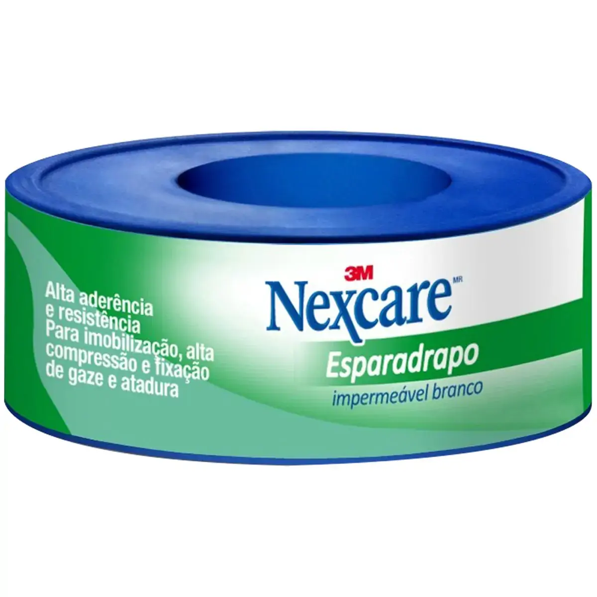 Esparadrapo Impermeável Branco Nexcare 12mm X 3m
