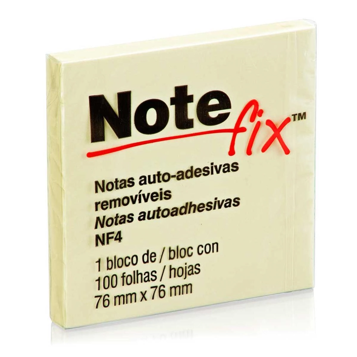 POST IT 76X76MM 100FL AMARELO NOTEFIX 3M