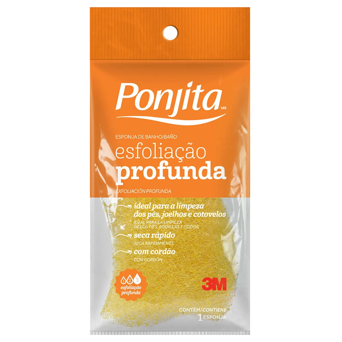 Esponja Esfoliante para Banho PONJITA 3M