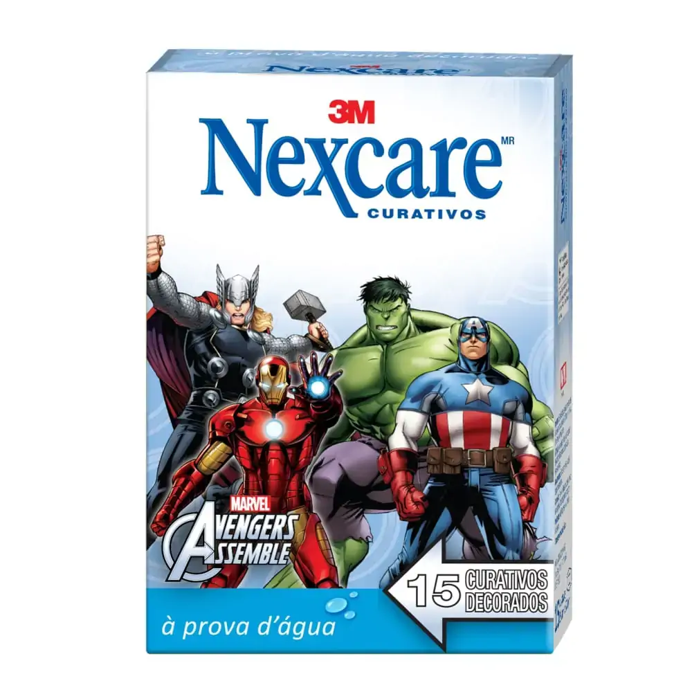 Curativos Carros/homem Aranha C/15unidade
