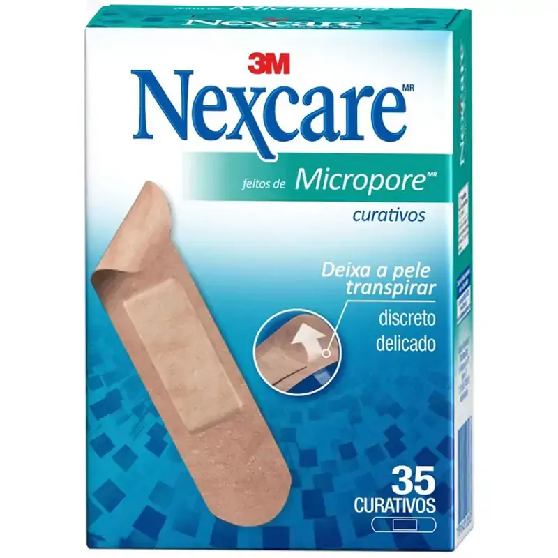 Curativo Nexcare Micropore C/25unidade