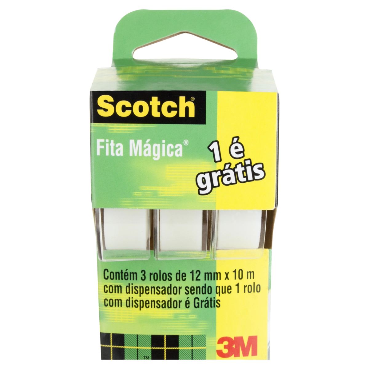 Fita Mágica Scotch 12mm X 10m Leve 3 Pague 2 Unidades