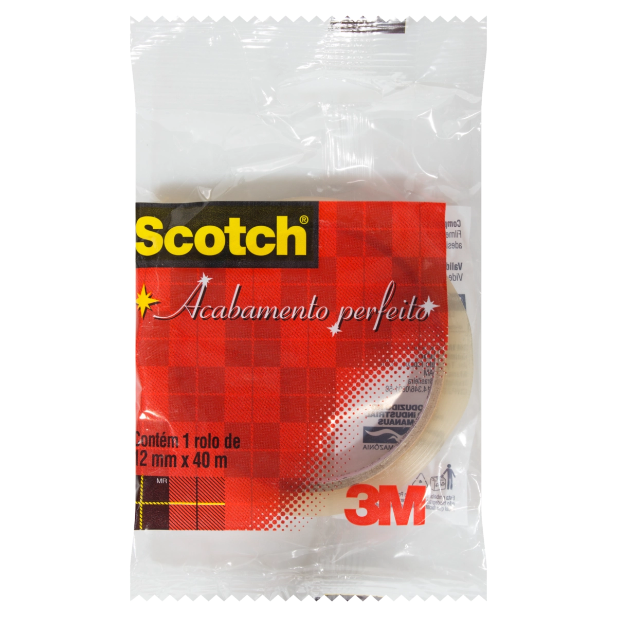 Fita Adesiva Scotch 12mm X 40m