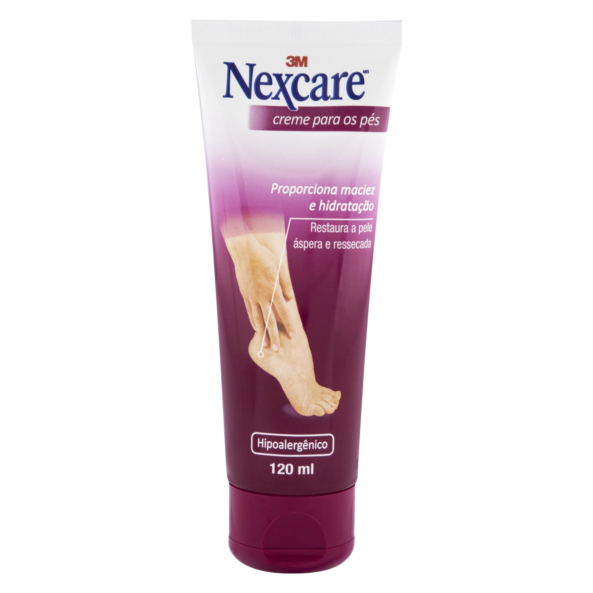 Creme para os Pés Nexcare Bisnaga 120ml