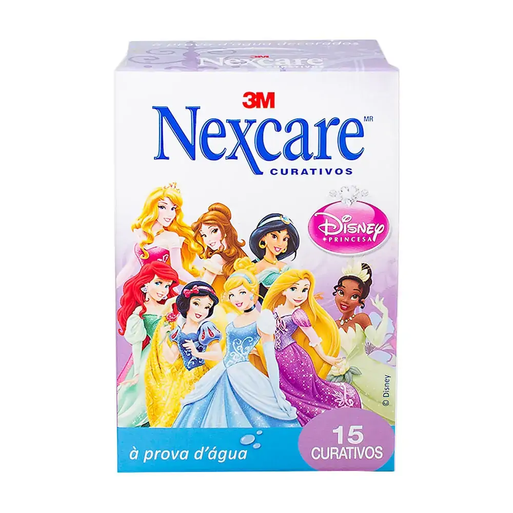 Curativos Prova D Agua Princesas C/15