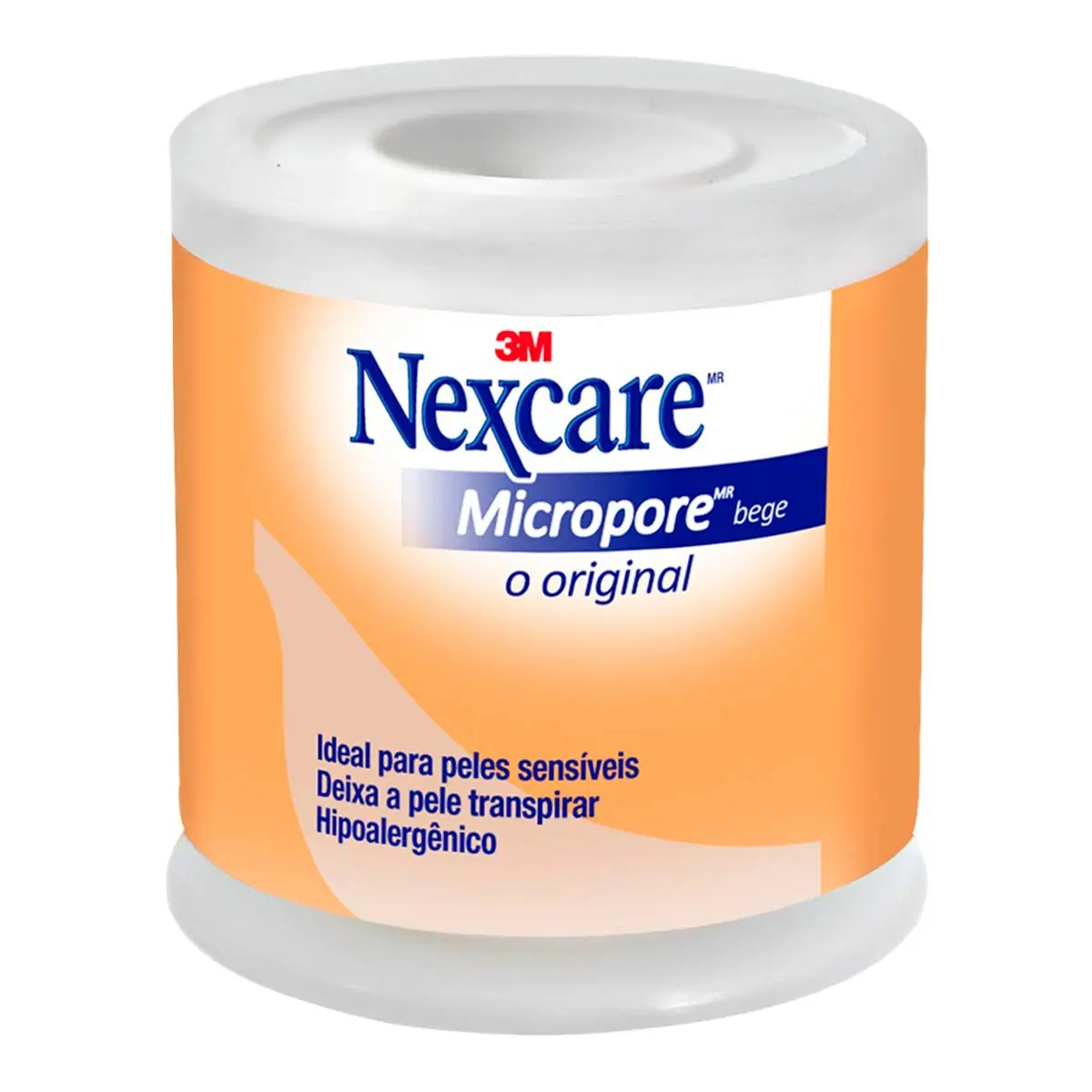Fita Micropore Nexcare Bege 50MM X 4,5M 3M
