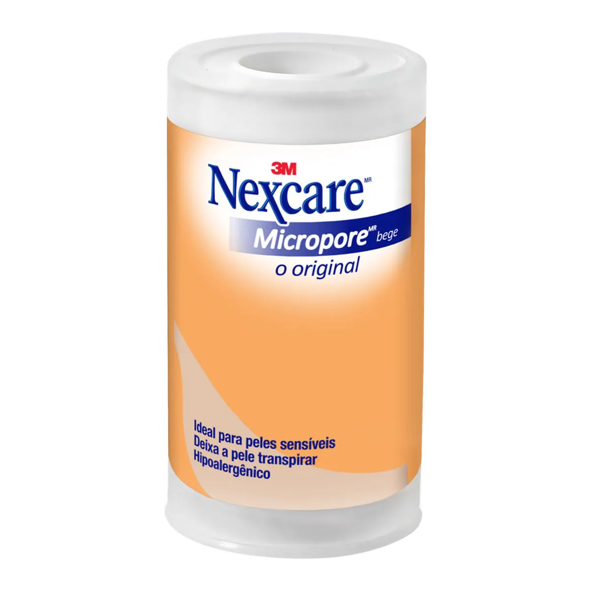 Fita Micropore Nexcare Bege 100MM X 4,5M